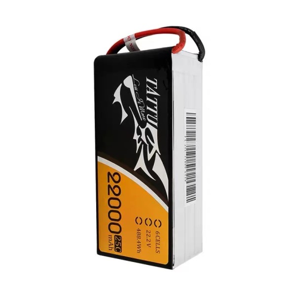 Hot Sales TATTU 22000mAh 22.2V 6S Battery 25C for Big Load Multirotor Drone Hexacopter Octocopter